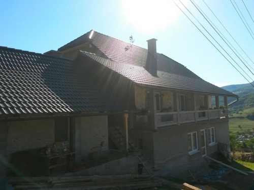 Hrabičov  - strecha po rekonštrukcií